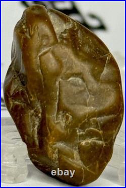 Native American Indian Authentic Artifact Stone Mini Effigy Carved. 3 oz. VA