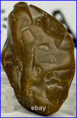 Native American Indian Authentic Artifact Stone Mini Effigy Carved. 3 oz. VA