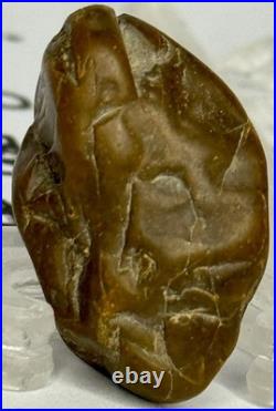 Native American Indian Authentic Artifact Stone Mini Effigy Carved. 3 oz. VA