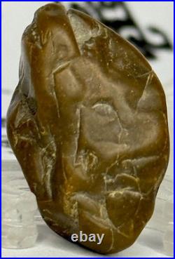 Native American Indian Authentic Artifact Stone Mini Effigy Carved. 3 oz. VA