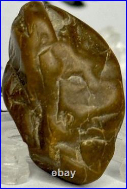 Native American Indian Authentic Artifact Stone Mini Effigy Carved. 3 oz. VA