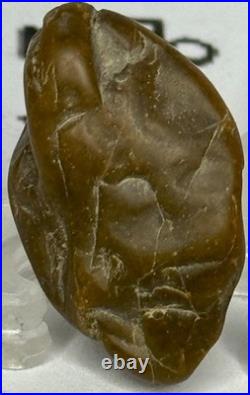Native American Indian Authentic Artifact Stone Mini Effigy Carved. 3 oz. VA