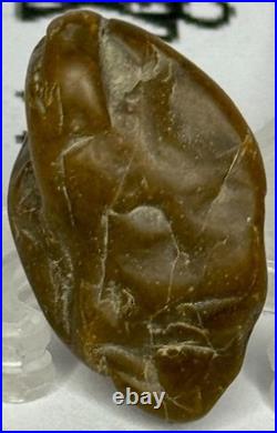 Native American Indian Authentic Artifact Stone Mini Effigy Carved. 3 oz. VA
