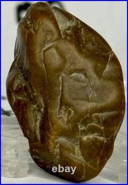 Native American Indian Authentic Artifact Stone Mini Effigy Carved. 3 oz. VA