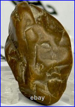 Native American Indian Authentic Artifact Stone Mini Effigy Carved. 3 oz. VA