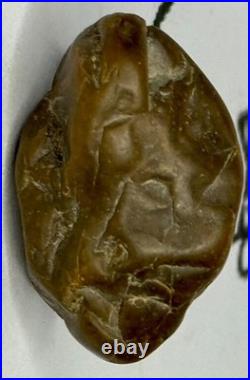 Native American Indian Authentic Artifact Stone Mini Effigy Carved. 3 oz. VA