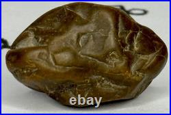 Native American Indian Authentic Artifact Stone Mini Effigy Carved. 3 oz. VA