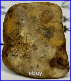 Native American Indian Authentic Artifact Stone Mini Effigy Painted, 4 oz. VA