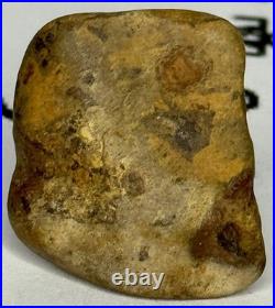 Native American Indian Authentic Artifact Stone Mini Effigy Painted, 4 oz. VA