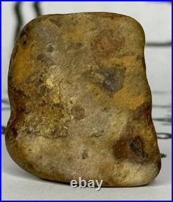 Native American Indian Authentic Artifact Stone Mini Effigy Painted, 4 oz. VA