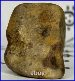 Native American Indian Authentic Artifact Stone Mini Effigy Painted, 4 oz. VA