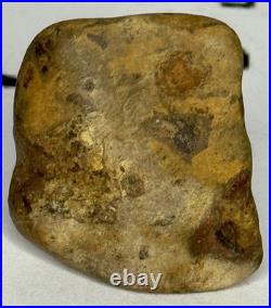 Native American Indian Authentic Artifact Stone Mini Effigy Painted, 4 oz. VA