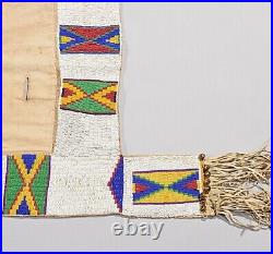 Native American Indian Beaded Horse Blanket Sioux style Beaded Horse Saddle