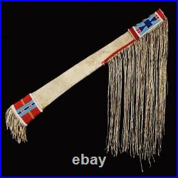 Native American Indian Beaded Sioux Style Hide Rifle Scabbard S522