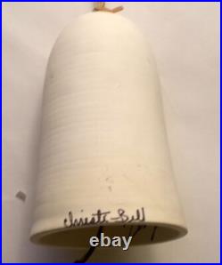 Native American Indian CHRISTI- Bell Chime Signed Terry Indian Hand Ptd