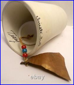 Native American Indian CHRISTI- Bell Chime Signed Terry Indian Hand Ptd