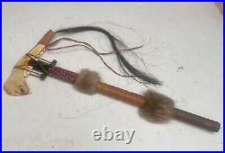 Native American Indian Ceremonial Eagle Baton Club Tomahawk