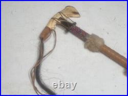 Native American Indian Ceremonial Eagle Baton Club Tomahawk