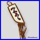 Native American Indian Cree Beads Knife Sheath Leather Cover