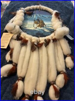 Native American Indian Dream Catcher Handmade Mandella Chico Art Wall Hanging