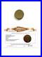 Native American Indian Engraved Fort Ancient Discoidal & COA Grade 10 Ohio