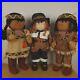 Native American Indian Figurines Pilgrim Prima Creations Thanksgiving Decor