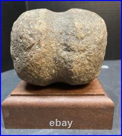 Native American Indian Grooved Hammer Stone Artifact, Butler Canyon, Utah