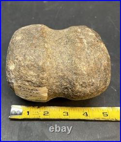 Native American Indian Grooved Hammer Stone Artifact, Butler Canyon, Utah