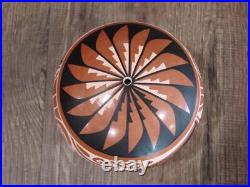 Native American Indian Handmade Clay Seed Pot by CG Loretto