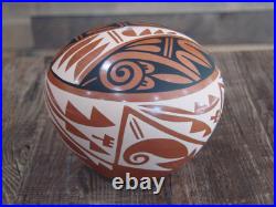Native American Indian Handmade Clay Seed Pot by CG Loretto