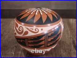 Native American Indian Handmade Clay Seed Pot by CG Loretto
