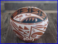 Native American Indian Handmade Clay Seed Pot by CG Loretto