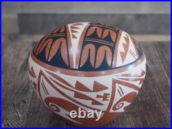 Native American Indian Handmade Clay Seed Pot by CG Loretto