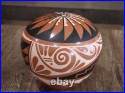 Native American Indian Handmade Clay Seed Pot by CG Loretto