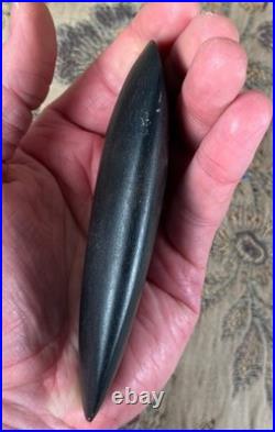 Native American Indian Hematite Stone Tool Celt Axe Head Weapon Archaic Artifact