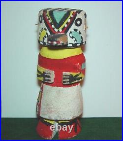 Native American Indian Hopi 1950's Era Route 66 Wood Carved Kachina Doll