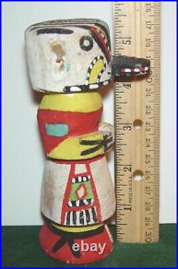 Native American Indian Hopi 1950's Era Route 66 Wood Carved Kachina Doll