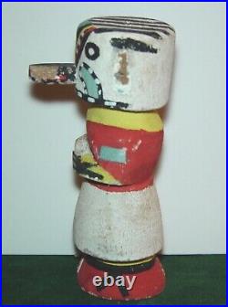 Native American Indian Hopi 1950's Era Route 66 Wood Carved Kachina Doll