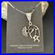 Native American Indian Kokopelli Navajo Sterling Silver Pendant 17966