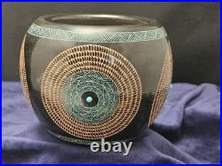 Native American Indian Laguna Pottery West Mountain