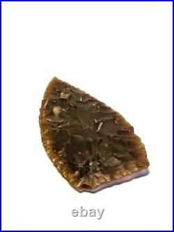 Native American Indian River Flint Point with Midwest COA 9+ 4 3/16