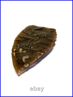 Native American Indian River Flint Point with Midwest COA 9+ 4 3/16