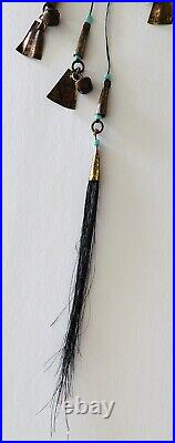 Native American Indian Spirit Prayer Feather Wolf Medicine Shield Wall Hanging