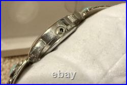 Native American Indian Sterling Running Bear & Y stamped Multi-stone watch lot