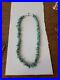 Native American Indian Sterling Silver Natural Mined Turquoise Necklace 28