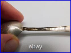 Native American Indian Sterling Silver Thunderbird Turquoise Ston Medicine Spoon