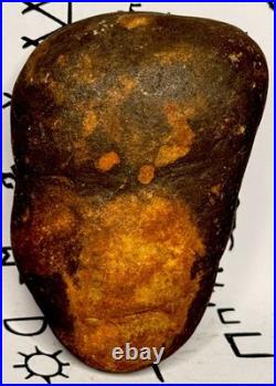 Native American Indian Stone Effigy Authentic Stone Artifact, 12.4 oz. VA