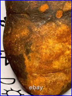 Native American Indian Stone Effigy Authentic Stone Artifact, 12.4 oz. VA