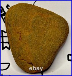 Native American Indian Stone Effigy Authentic Stone Artifact, 2 oz. VA