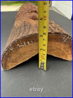 Native American Indian Tribe Wood Carving 19.75